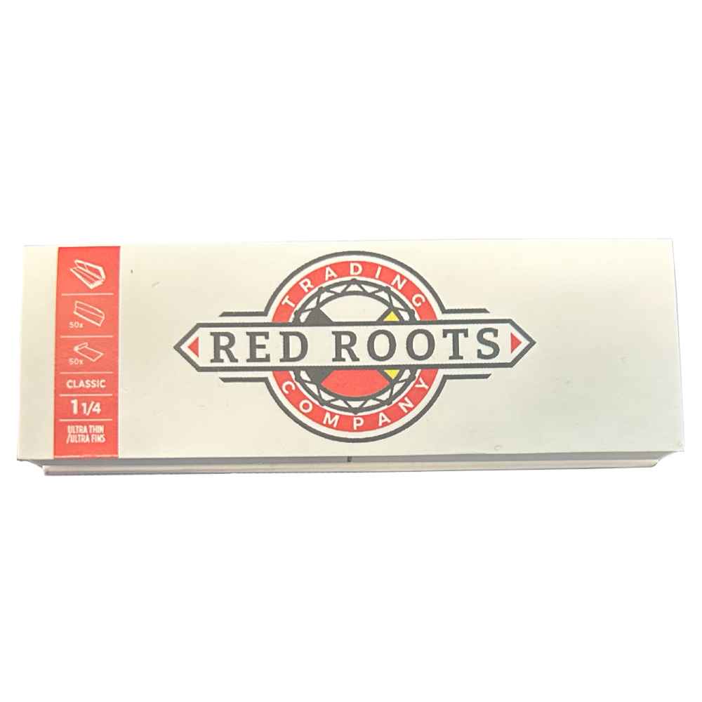 Red Roots Rolling Papers With Filters